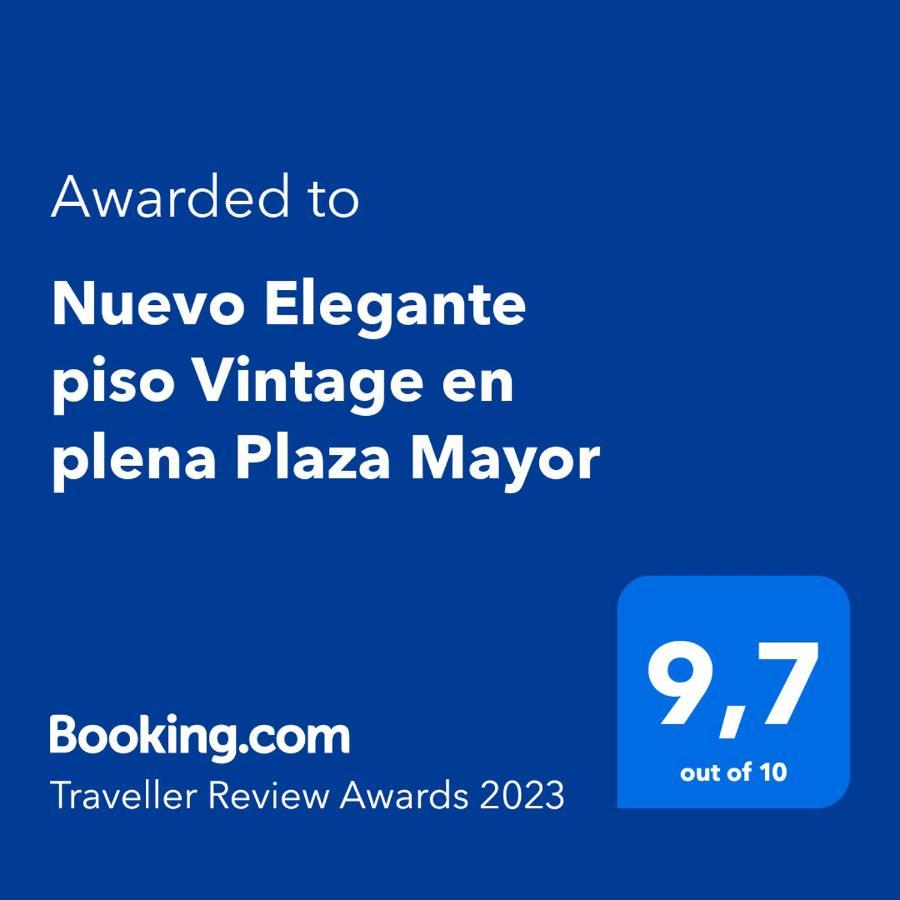 Nuevo Elegante Piso Vintage En Plena Plaza Mayor Madrid Eksteriør bilde